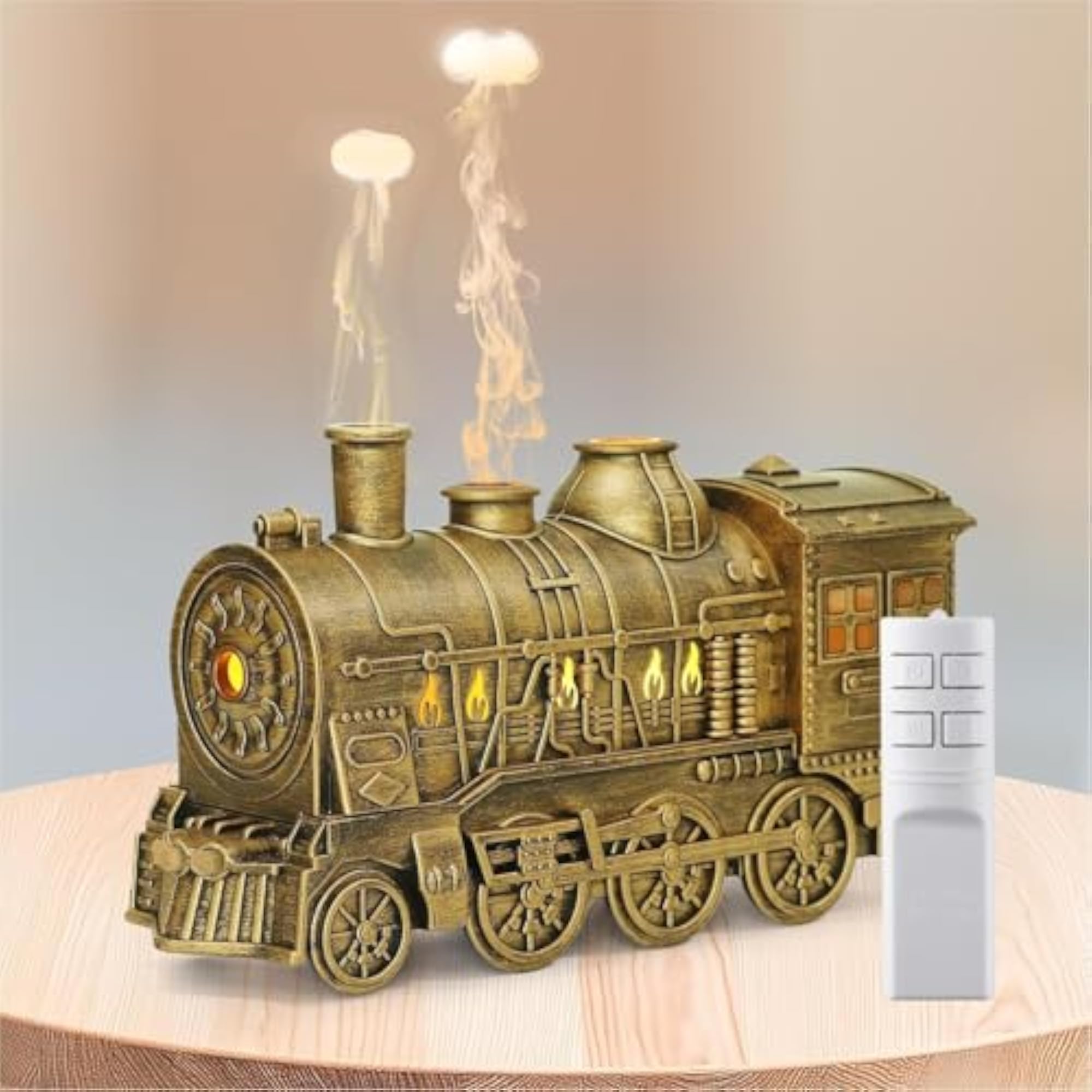 Small Train Engine Shape Aromatherapy Diffuser for Home Decor