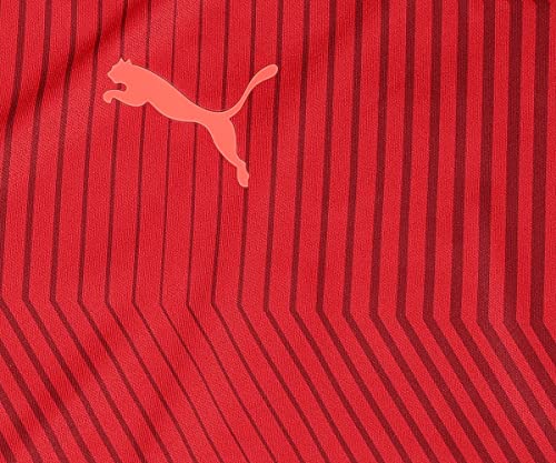 Image of Puma Unisex-Kid Polyester Letter Print Regular Fit T Shirt