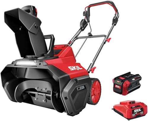 Vista 17 de SKIL PWR CORE 40 Accesorio para pala de nieve de 12 pulgadas, solo herramienta-PSS1200C-00 Rojo