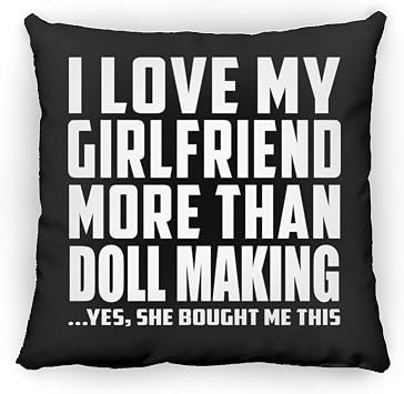 Designsify 12 inch Throw Pillow Black Decoration Zipper Cover with Insert