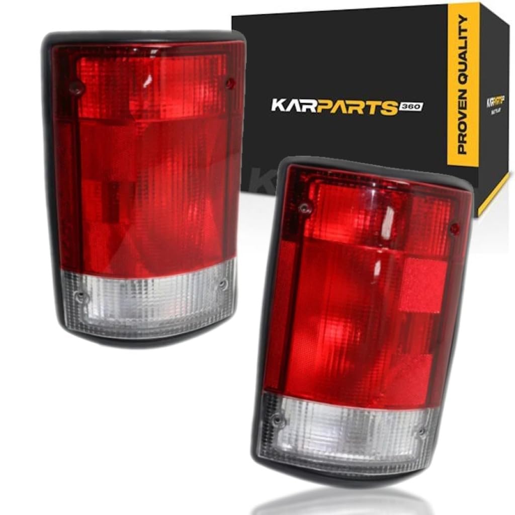Amazon.com: For Ford Econoline/Excursion Rear Tail Lights Assembly