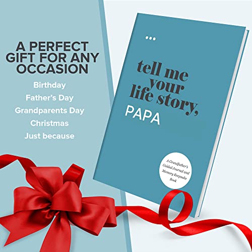 Tell Me Your Life Story, Papa: A Grandfather's Guided Journal and Memory Keepsake Book (Tell Me Your Life Story(r) Series Books) - Image 8
