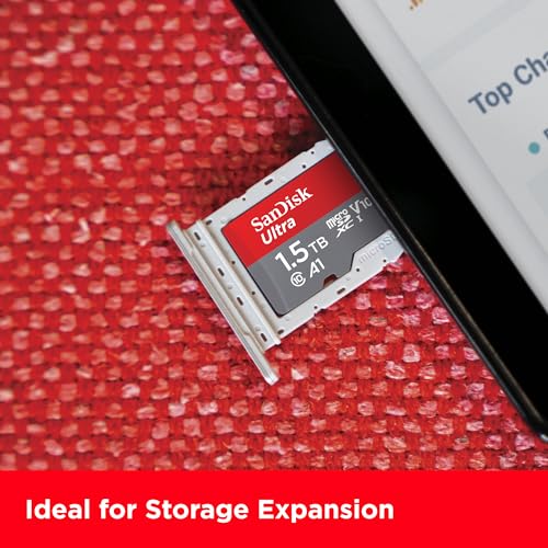SANDISK 1.5TB Ultra microSDXC UHS-I Memory Card with Adapter - Up to 150MB/s, C10, U1, Full HD, A1, MicroSD Card - SDSQUAC-1T50-GN6MA by Sandisk - Image 5