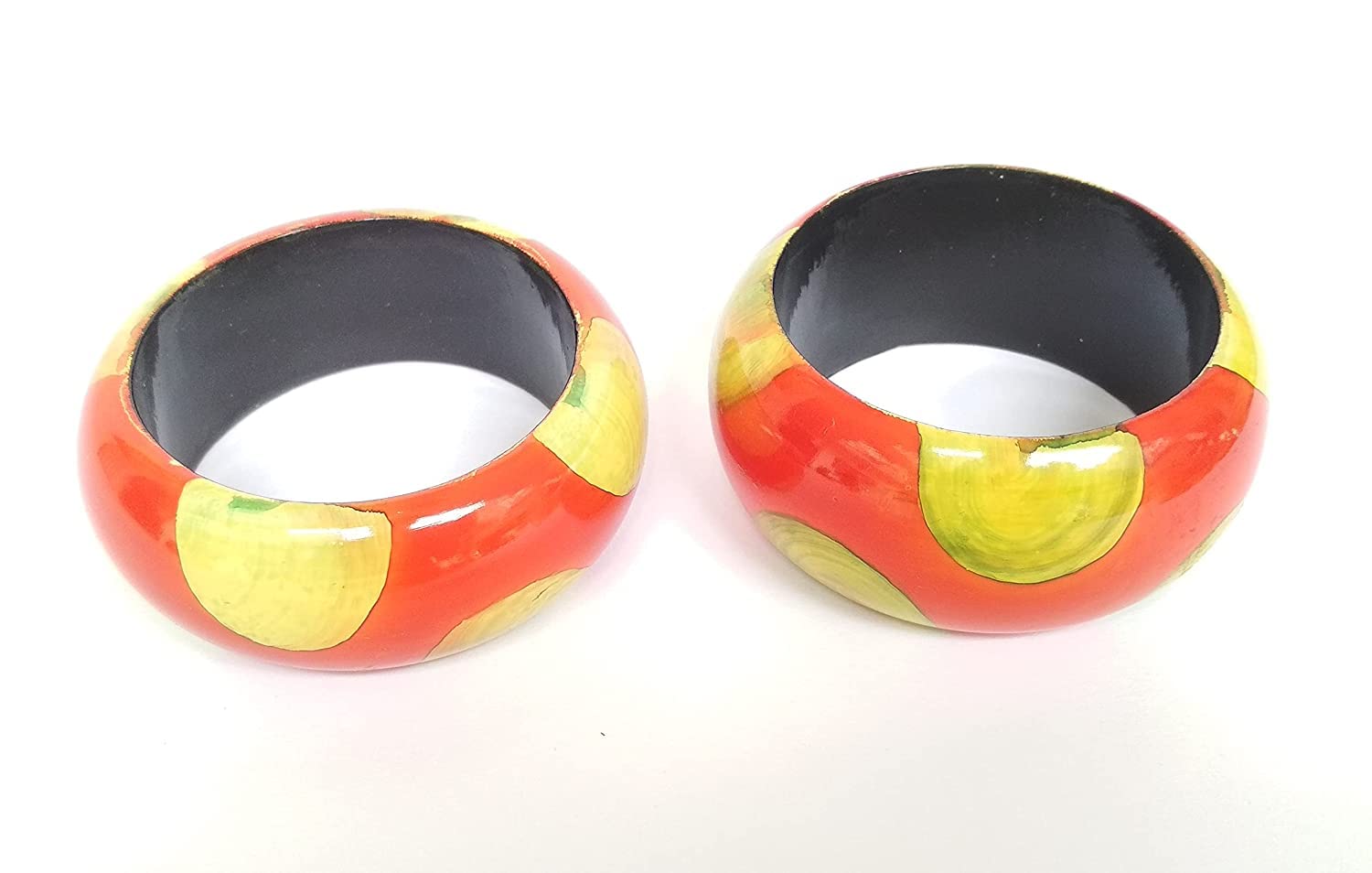 neotea eautiful Handmade Wooden Bangle Set for Women and Girls, 2 * 2 Size Set of 1 (B0B4WS184N) Amazon Price History, Amazon Price Tracker