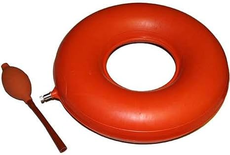 Amazon.de: Sitzring Gummi aufblasbar- 40 cm Durchmesser - rot - mit ...