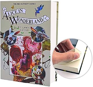 FiTT Real Paper Book Locking Booksafe with Key Lock Dictionary Secret Hidden Safe