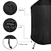 Onlyfire Kettle BBQ Cover for Weber 57cm / 22 inch Charcoal Kettle, Barbecue Grill Cover Waterproof, UV Resistant, Breathable