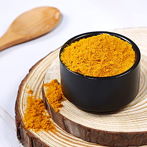 Image of CRISTA 500 gms Turmeric Powder | Pure Turmeric | Ground in-house | Zero added Colours, Fillers, Additives & Preservatives | Natural