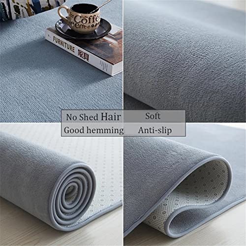 Tapis de sol de très grande taille beige design épuré chic - 4