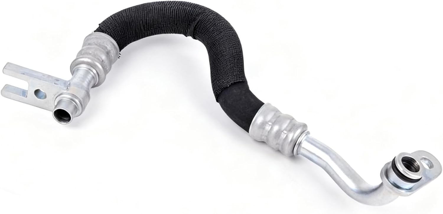 Engine Oil Cooler Line Outlet Hose Assembly 17227560980 Compatible with BMW E60 E61 535i 2008-2010, 535i xDrive 2009-2010, 535xi 2008 | Direct Replacement Oil Cooler Hose