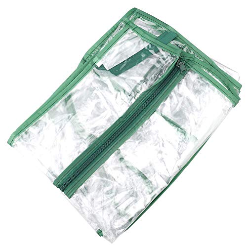 Greenhouse Cover Replacement, Waterproof Clear PVC Cover for 4 Tier Growhouse, Greenhouse Tents Plant Cover for Outdoor Garden Plants Flower House, 69x49x160cm(Only Cover) - Image 5