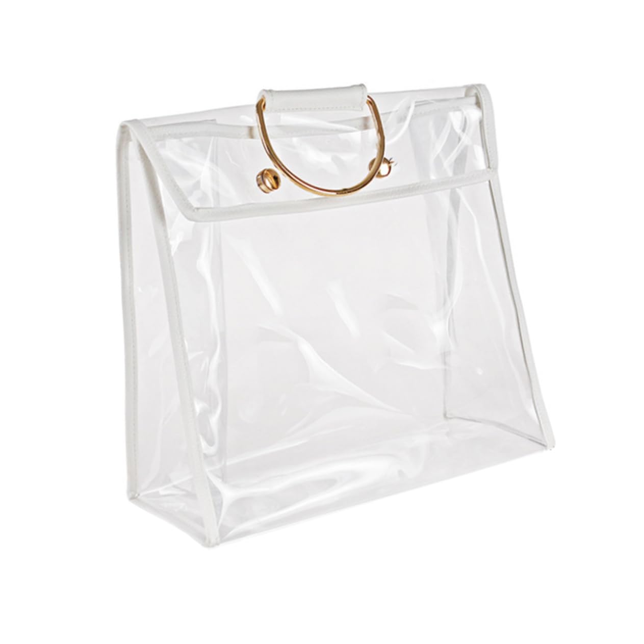 FRCOLOR Handbag Organizer Bag Holder Women Purse Protector Waterproof Pvc Extra Hook Multiple Use Storage Bag