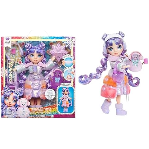 Rainbow High Winter Wonderland Violet Doll with Snowman Kit Cover