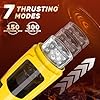 3 in 1Male Mastusbafor with 10 Vibration 10 Sucking Heating Vibration Modes Automatic Tight Sleeve Hoodies Male Masterburbatar Hands Free,Pocket Puzzy Silicone Electric Virabtor (Yellow) #3
