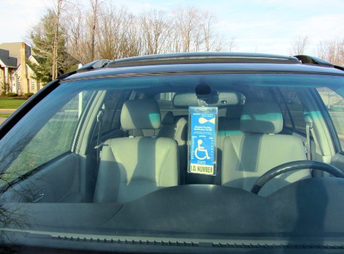 2 Mirortag Silver By Jl Safety- A Novel Way To Protect, Display & Put Away Your Handicapped Parking Placard. Unlike Others With Thin Holder And Breakable Hook, This One Comes With Thicker Holder And Strong Hook That Will Never Melt, Bend Or Break In The Heat. Slip In Your Tag Into The Holder, And Magnetically Snap The Holder On & Off To A Hook You Mount Behind Your Rearview Mirror Once. Tag Size: 4.125" Wide, 10" Or Longer. Mirror Post Diameter=1". 2 Included. Patent Pending & Made In Usa. #TOP6