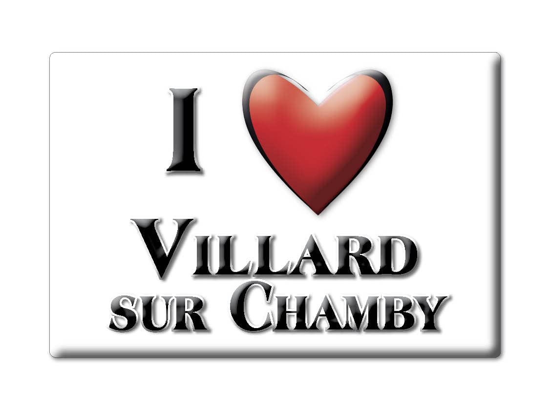 Enjoymagnets VILLARD SUR CHAMBY (VD) FRIDGE MAGNET SWITZERLAND MECKLENBURG VORPOMMERN SOUVENIR I LOVE GIFT PRESENT