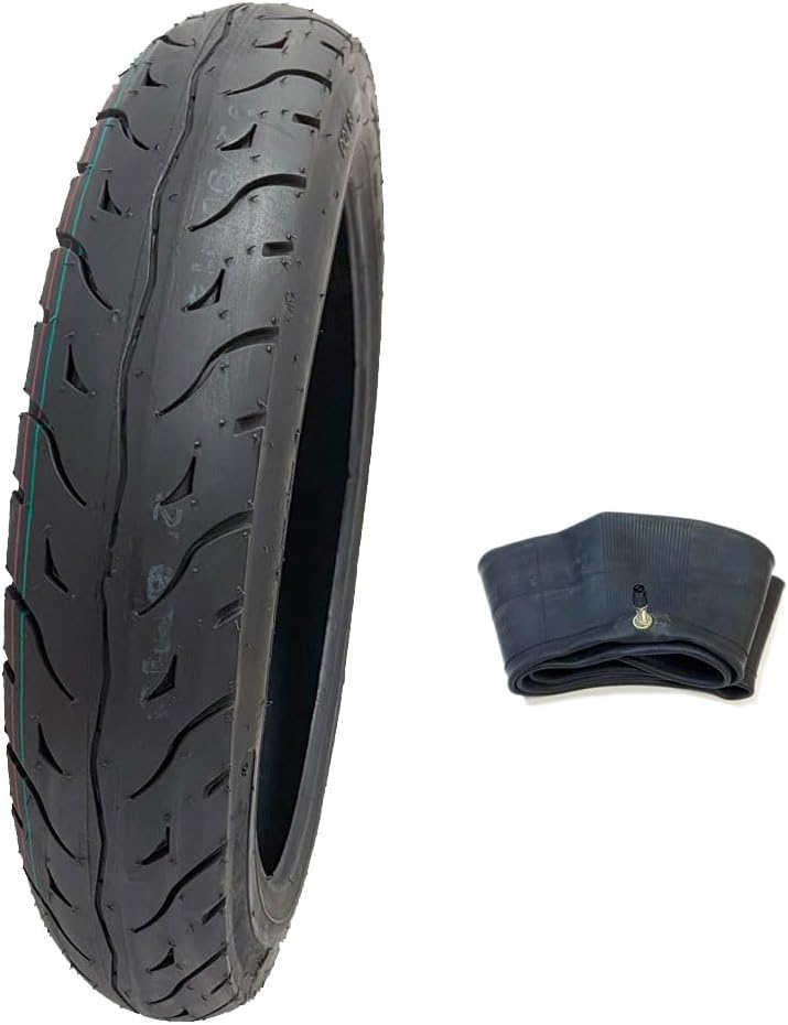 MMG Premium Rear Tire 90/90-14 With Inner Tube - Street Tread For Scooters & Small Motorcycles