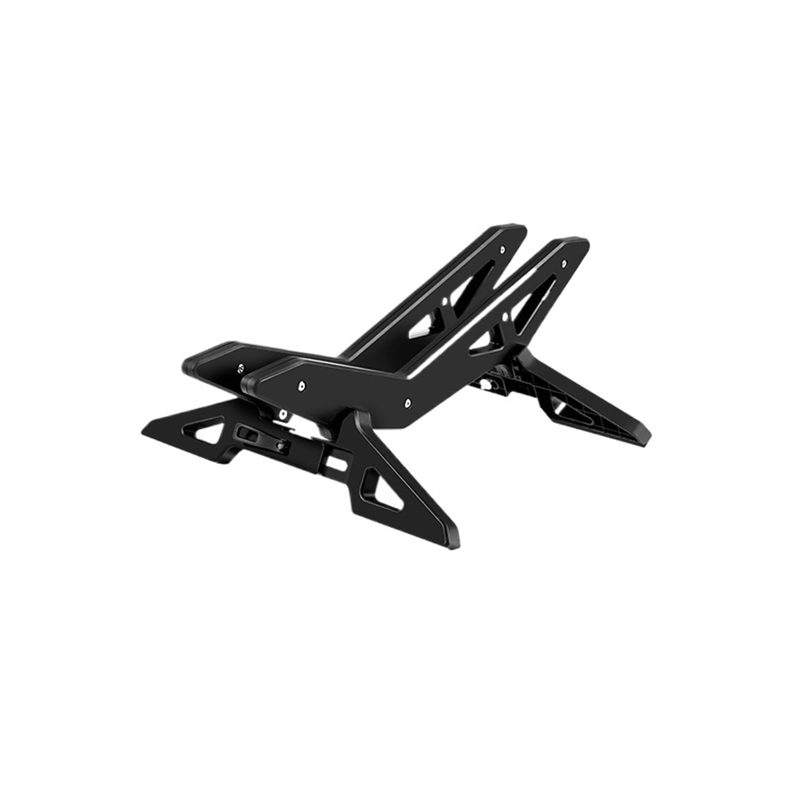 Bisxhvqjzkc Black Adjustable Indoor Bike Floor Parking Rack
