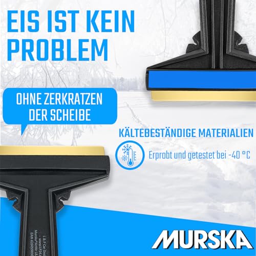 Eiskratzer Auto [2 Stück] - Messing - TESTSIEGER 2024* Scheibenkratzer Auto – Ansicht 5
