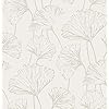 NuWallpaper Silver Hikarigaoka Peel and Stick Wallpaper, NUS3578