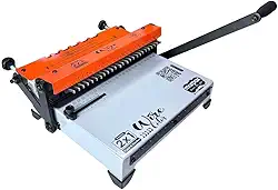 Marpax - Encadernadora Wire Color Laranja Conjugada 2x1 15fls Marpax