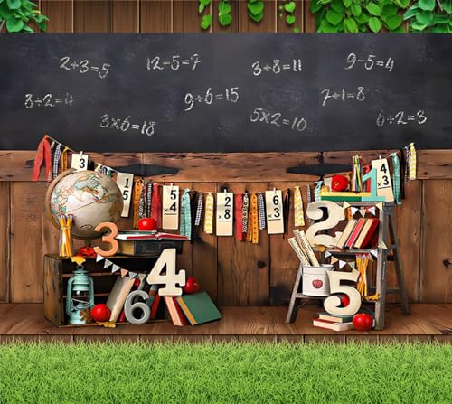 Toile de fond vintage rentrée scolaire pour capturer l'émotion du premier jour