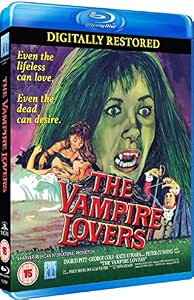 THE VAMPIRE LOVERS [Region B] [Blu-ray]: Amazon.co.uk: Peter Cushing