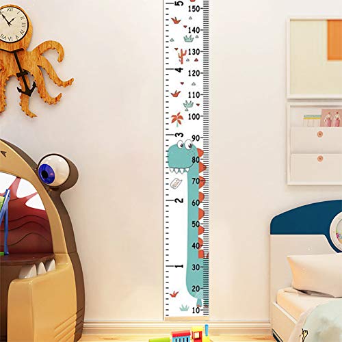 Matogle maatstaf kinderen waterdichte hoogte groeimeter canvas kinderen groeimeter, afneembaar en oprolbaar, muur hoogte… - Afbeelding 6