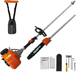 Motopodador Podador De Galhos em Altura A Gasolina 2t 33cc 1,3hp com Extensor Carbon Fak