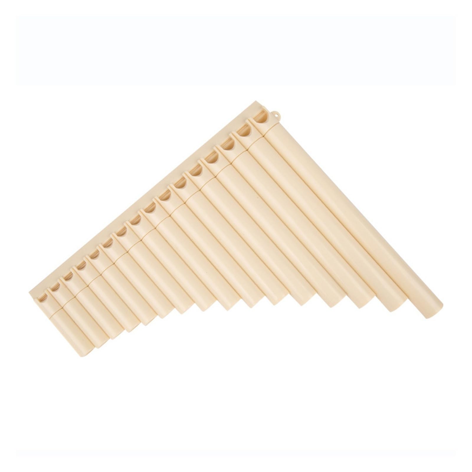Fletnia Pana Fletnia Pana 16 18 Piszczałka Do Nauki Specjalnego Instrumentu Dętego Drewnianego C Granie Kolorami(16 white)