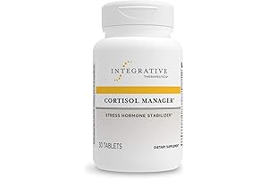 #1 Cortisol Manager - Ashwagandha & L-Theanine Supplement for Enhanced Relaxation & Calm