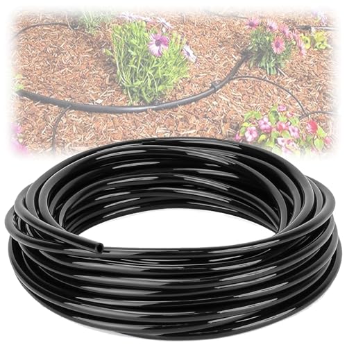 Seutmrou 20 m Tuyau d'Arrosage, Tuyau capillaire, Tuyau d'irrigation Goutte à Goutte Diamètre intérieur 5mm, Tuyau pour arrosage en goutte à goutte pour...