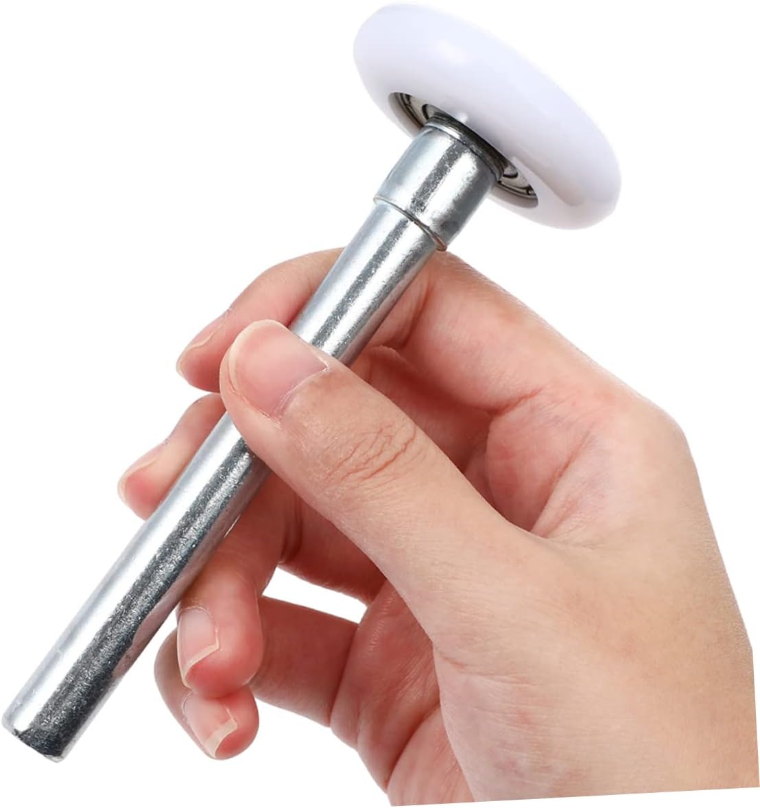 8pcs Garage Door Rollers Stem Replacement Nylon Rollers for Quiet Garage Door Operation