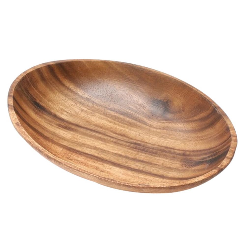 Amazon.co.jp: ニトリ(NITORI) オーバルプレート アカシア ミドル