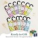 ROSE COTTAGE Large 12 Packs Lavender Hanging Closet Deodorizer Air Freshener Long Lasting Scented Sachets Smell Goods for House