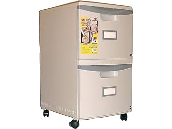Amazon.com : Storex 61301B01C Two-Drawer Mobile Filing