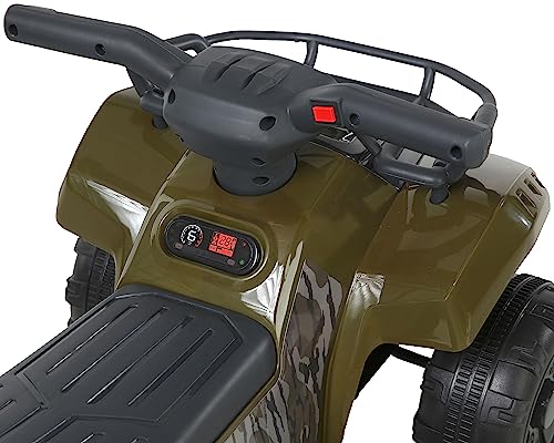Image of Dynacraft Mossy Oak 6V Utility ATV - Rugged and Realistic Design, Perfect for Kids, Sturdy and Durable, Easy to Assemble, Ideal for Outdoor Adventures