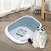 Cat Toilet Cat Litter Tray Open Top Pet Litter Tray Durable Large Space Bedpan Kitty Litter Pan, Cat for Dog Small Animals Kittens, Blue