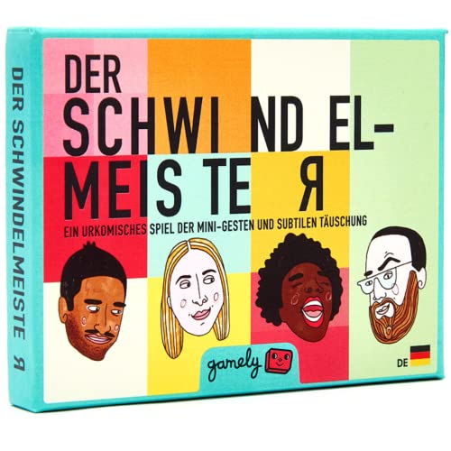 Amigo Spiel + Freizeit 1700 Halli Galli. Auf die Glocke-fertig-los! 6 Gamely Games Der Schwindelmeister: Ein lustiges Gesellschaftsspiel der subtilen Täuschung