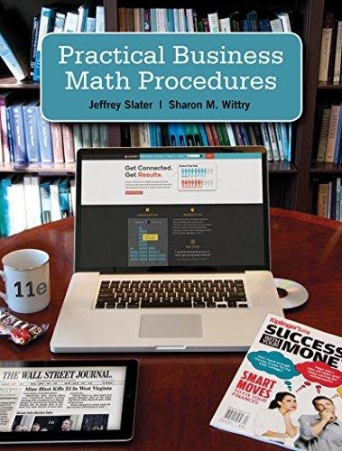 Practical Business Math Procedures 0077533917 Book Cover