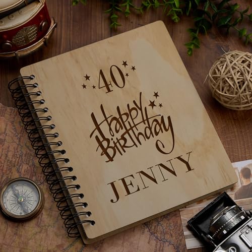 Wood-Bound Photo Album