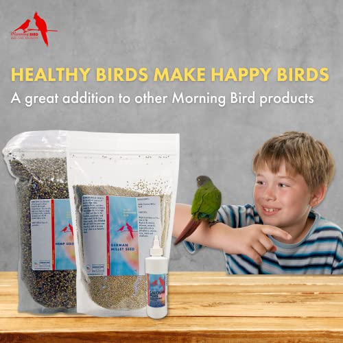 Morning Bird Golden German Millet, Easily Digestible, Rich In Carbohydrates, Protein, And B-Complex Vitamins And Minerals, 2 Lbs #TOP5
