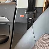 Auto Sicherheitsgurt Schnalle Clip,Auto Sicherheitsgurt Schnalle Halter,Auto Sicherheitsgurt Stowage Adjuster Schwarz