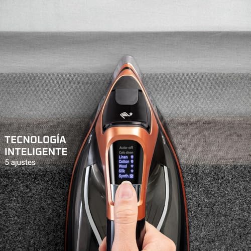 Rowenta Steamforce Pro - Plancha de vapor de 3200 W, golpe de vapor de 300 g/min, distribución de vapor óptima, 5 preajustes, protección antigoteo, función antical, resistencia a los arañazos, DW9520 - imagen 4