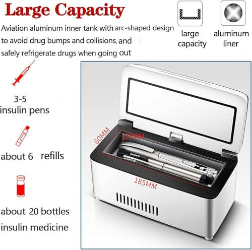 Mini glacière de médicaments pour voyager l'esprit tranquille en vacances