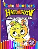 Photo Gallery cute monsters: halloween coloring book for kids: colour book for boys girls aged 4 - 8 Photo Gallery cute monsters: halloween coloring book for kids: colour book for boys girls aged 4 - 8