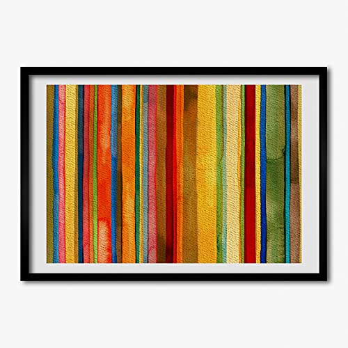 Peinture photo affiche Tulup 70x50 cm avec cadre en bois moderne MDF salon