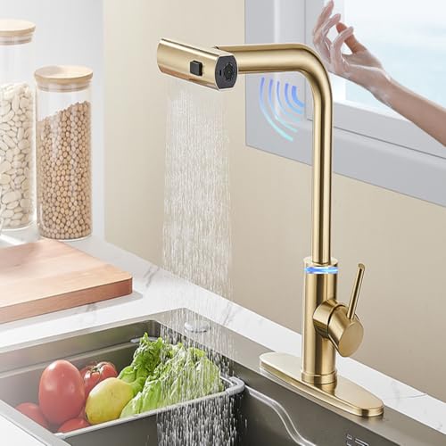 Robinet de baignoire or jaune KW-76J pour salle de bain - 2
