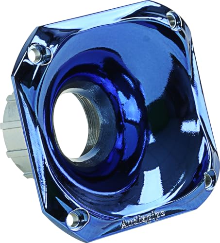 Audiopipe Eye Candy High Frequency Horn for Driver (APH-3535-BLU), High Frequency, ABS, 1.375