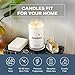 Homesick Scented Candles for Home (Hawaii) - 13.75 oz Long-Lasting Soy Wax Jar Candle for Women & Men for All Occasions, 60-80 Hours Burn Time - Notes of Pineapple & Coconut